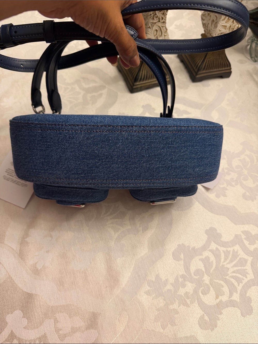 NWT Coach Denim Ashton Shoulder Bag/ Crossbody - Picture 6 of 7